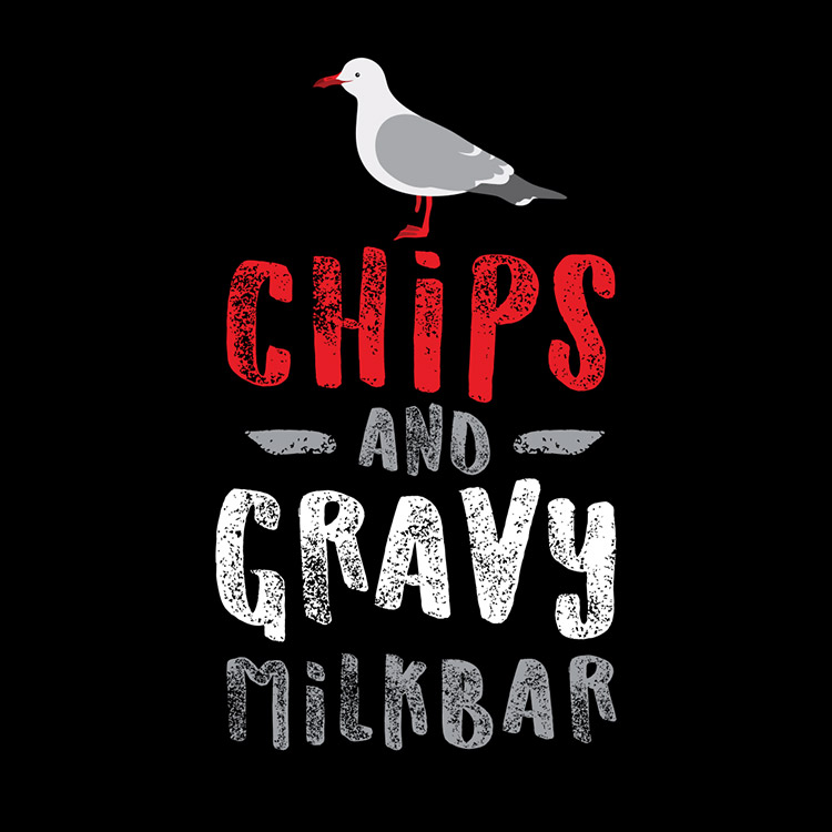 Chips and Gravy Rye